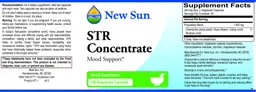 Label for STR Concentrate