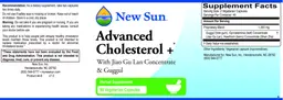 Label for Advanced Cholesterol +