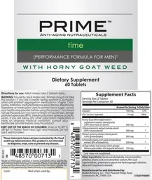 Label for Time with Horny Goat Weed