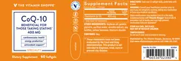 Label for CoQ-10 400 mg