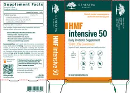 Label for HMF intensive 50