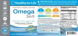 Label for Omega 3-6-9