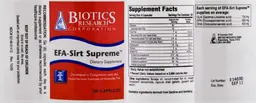 Label for EFA-Sirt Supreme