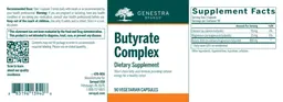 Label for Butyrate Complex
