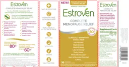 Label for Complete Menopause Relief