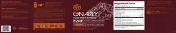Label for Gnarly Pump Cranberry