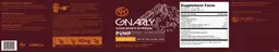Label for Gnarly Pump Orange Mango