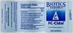 Label for FC-Cidal