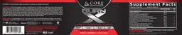 Label for BURN X Tropical Fruit Punch