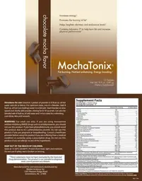 Label for MochaTonix Chocolate Mocha Flavor
