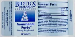 Label for Gammanol Forte