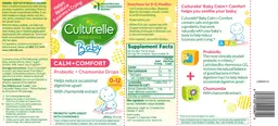Label for Baby Calm + Comfort