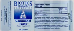 Label for Gammanol Forte