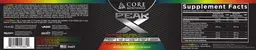 Label for PEAK X Australian Gummy Snakes