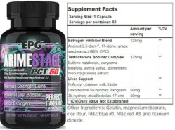 Label for ArimeStage PCT 50