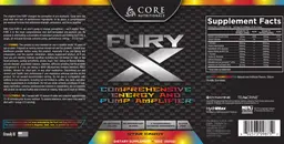 Label for FURY X Star Candy