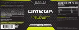 Label for OMEGA Lemon