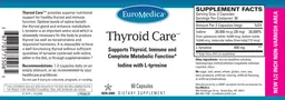 Label for Thyroid Care
