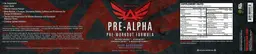 Label for Pre-Alpha Blue Raspberry