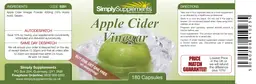 Label for Apple Cider Vinegar