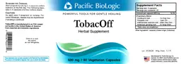 Label for TobacOff