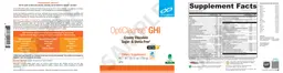Label for OptiCleanse GHI Creamy Chocolate Sugar- & Stevia-Free