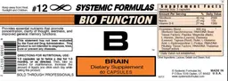 Label for B Brain