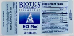 Label for HCl-Plus
