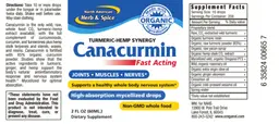 Label for Canacurmin