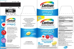 Label for Omega 3