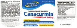 Label for Canacurmin