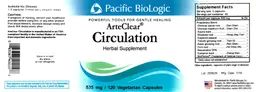 Label for ArteClear Circulation