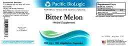Label for Bitter Melon