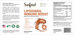 Label for Liposomal Immune Boost