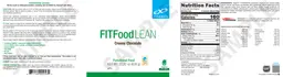 Label for FITFood Lean Creamy Chocolate