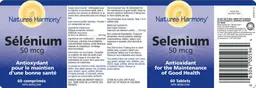 Label for Selenium 50 mcg
