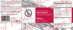 Label for Nanoemulsified Noto Bravi