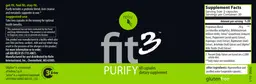 Label for Fit3 Purify