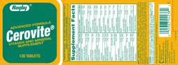 Label for Cerovite