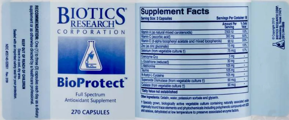 Label for BioProtect