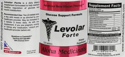Label for Levolar Forte