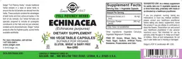 Label for Echinacea