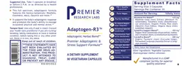 Label for Adaptogen-R3