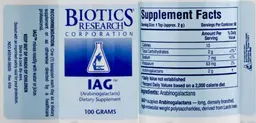 Label for IAG