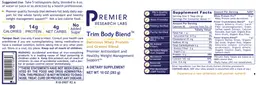 Label for Trim Body Blend