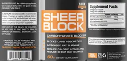 Label for Sheer Block