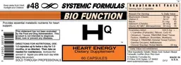 Label for HQ Heart Energy