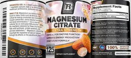 Label for Magnesium Citrate