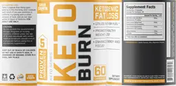Label for Keto Burn