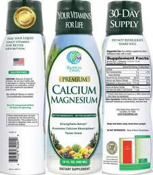 Label for Premium Calcium Magnesium